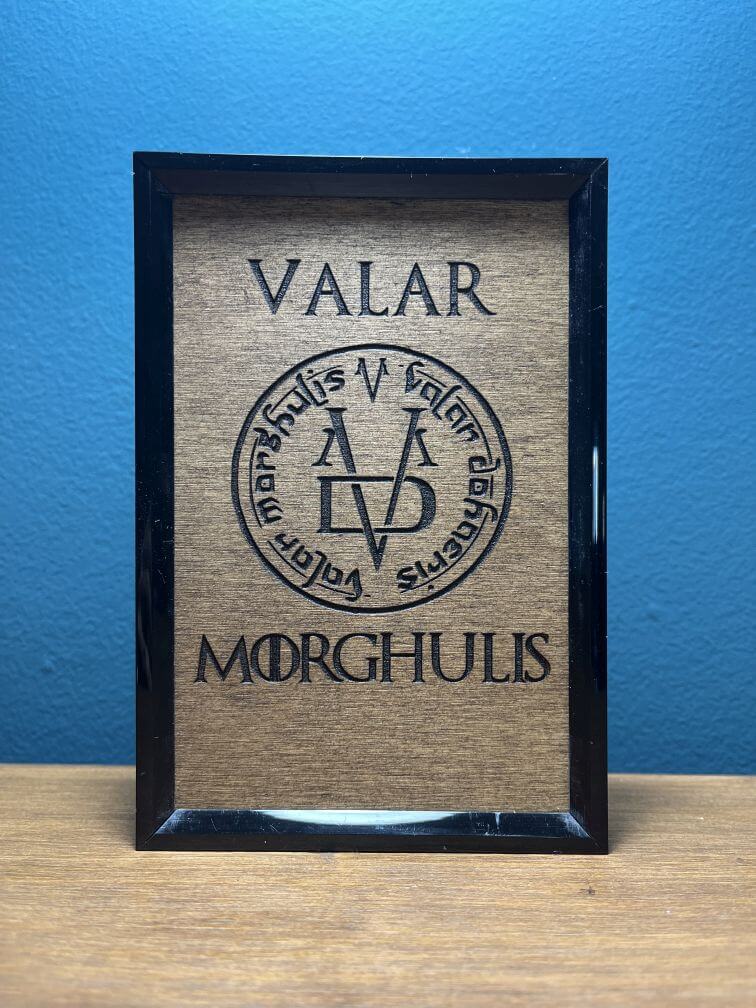 Valar Morghulis